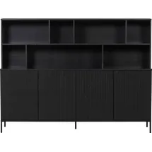 Woood Buffet Gravu 150 x 200 cm Schwarz