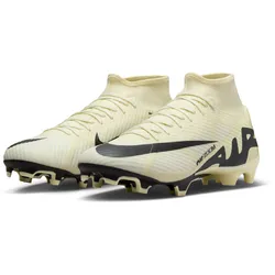 NIKE Mercurial Superfly 9 Academy FG/MG Fußballschuhe 700 - lemonade/black 45