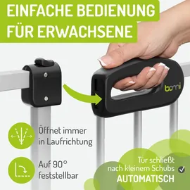 Bomi Türschutzgitter Merle 63-251 cm | Gr.: 183 x 61 cm