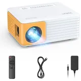 YOTON Mini Beamer, Y3 Beamer Handy Tragbarer, Full HD Video Beamer für Heimkino, Outdoor Beamer, Kompatibel mit HDMI/USB/Smart Phone/PS5/Fire Stick/Die Beste Wahl für Kinder und Familien