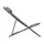Lafuma Maxi Transat Liegestuhl 62 x 76 x 91 cm grau