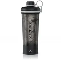 Arendo Eiweißshaker 0,7 l Schwarz