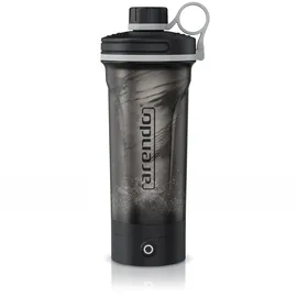 Arendo Eiweißshaker 0,7 l Schwarz