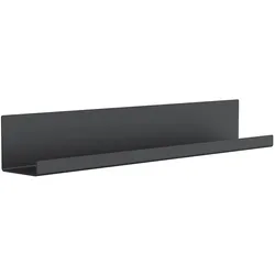 Frost Unu 4044 Gallerie Regal (H 15 x T 11 x L 100cm) schwarz