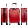 warenhandel könig Borsum 4-Rollen Cabin 55 cm / 38 l rot/gestreift