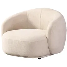 Home Deluxe Sessel CASARA Webstoff 99 x 104 x 72 cm Beige ergonomisch