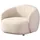 Home Deluxe Sessel CASARA Webstoff 99 x 104 x 72 cm Beige ergonomisch