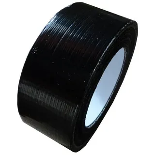 iapyx 1 Rolle Klebeband Gewebeband Panzerband Panzertape 50m X 48mm schwarz