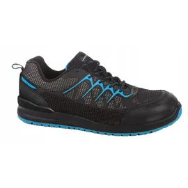 LAHTI PRO Kpu/Gestrichene Halbschuhe, Schwarz-Blau, S1P Src, 42 Ce, Lahti / 42