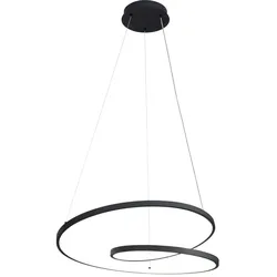 Italux PND-21692-M-BK LED Pendelleuchte Reina | 40W LED | 2600lm | 3000-6000K