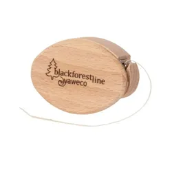 Yaweco Black Forest Line Zahnseidenbox aus Holz von heimischen Hölzern