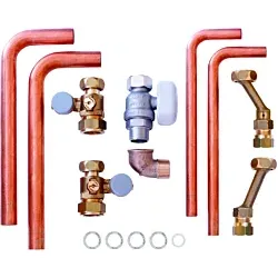 Vaillant ecoTEC Installations-Set 0020201895 R 3/4, Neu-Installation Aufputz/Unterputz