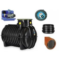 Speidel Regenwassertank Haus und Garten Standard, 3.000 Liter