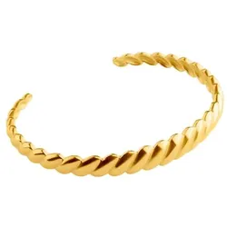 timi of sweden Armreif Isabel im Kurven-Design 10 cm Damen 