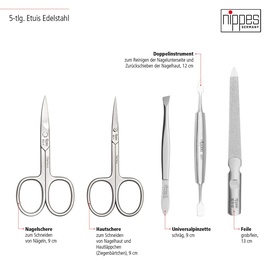 Nippes Solingen Manikür-Etui Karbon, 1 St