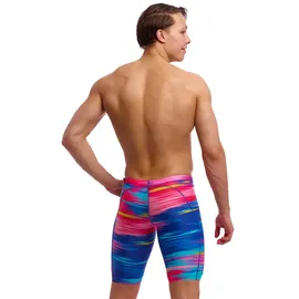 Funky Trunks Training Jammer für Triathleten chlorbeständig in bunt | Lost Ocean - AUS 36
