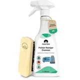 Emma Grün Emma Grün® Polsterreiniger für Sofa, Couch & Autositze 500ml [inkl. Polsterbürste] - Nachhaltig & Anti Geruch - Auto Innenraum Reiniger - Polsterreinigung aus Deutschland