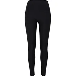 Sportleggings mit seitlichem Logo-Druck SCHWARZ M