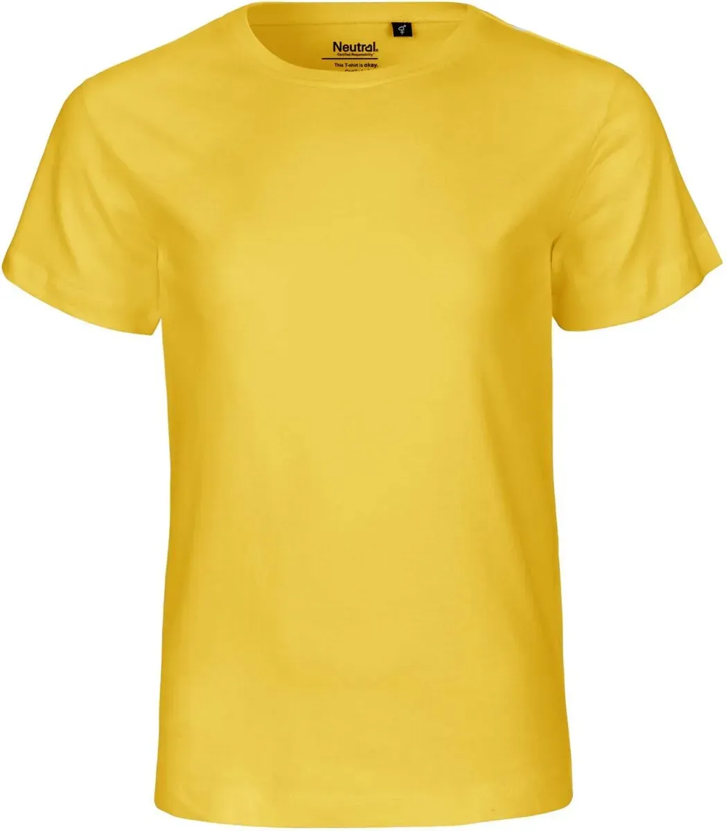 Neutral Kinder Bio T-Shirt O30001 yellow 116/122