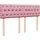 vidaXL Boxspringbett 140 x 200 cm Rosa