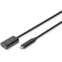 Digitus Aktives USB 3.2 Gen2 10G Verlängerungskabel USB-C –