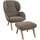 flexlux Hocker Adria Polyester 54 x 41 x 41 cm Braun