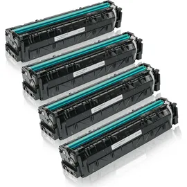 Inkadoo Multipack kompatibel zu HP W2210X / 207X enthält 4x Tonerkartusche