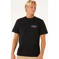 Rip Curl Surf Revival Ding Repair Tee Black -