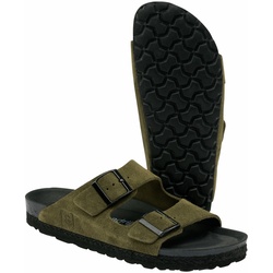 Mey & Edlich Herren Sandale Espadrij wasserresistent gruen 42 - 42
