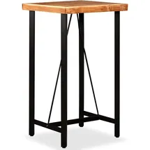 vidaXL Bartisch 60 x 60 x 107 cm Braun