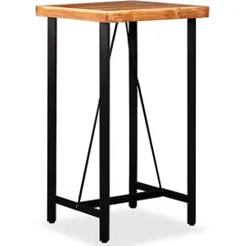vidaXL Bartisch 60 x 60 x 107 cm Braun