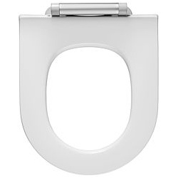 Pressalit Projecta D Solid Pro WC-Sitz 1005011-DG4925 weiß polygiene, ohne Deckel, Standard, weiß polygiene, Kombi-Scharnier DG4, Edelstahl