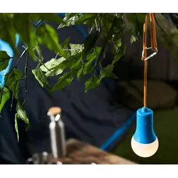 Tchibo - LED-Camping-Lampe - hellblau