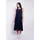 Seidel Moden Midikleid Blau 36