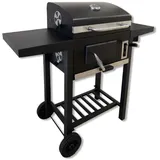 schweng Trolley Holzkohlegrill schwarz