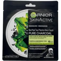 Garnier Garnier, Gesichtsmaske, PURE CHARCOAL black mask tissu detox