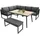 Okwish Gartenlounge-Set Loungeset grau