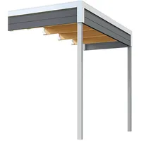 Weka Anbau 1 für Weka Gartenhaus Batu 3 Dark
