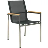 Greemotion Stapelsessel Sydney 58 x 60 x 84 cm grau