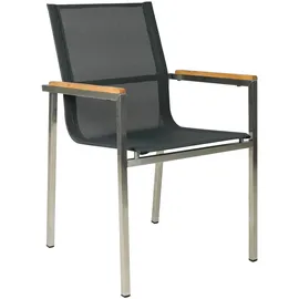 Greemotion Stapelsessel Sydney 58 x 60 x 84 cm grau