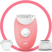Braun Silk-épil 3-277 weiß/rosa