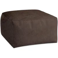 DreamRoots Sitzsack, Graubraun, Textil, 70x40x70 cm, Oeko-Tex® Standard 100, Wohnzimmer, Hocker, Sitzsäcke, XXL Sitzsäcke