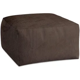 DreamRoots Sitzsack, Graubraun, Textil, 70x40x70 cm, Oeko-Tex® Standard 100, Wohnzimmer, Hocker, Sitzsäcke, XXL Sitzsäcke