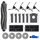 Spofan Zubehör für Dreame X40 Ultra Complete/L10s Ultra Gen 3, Saugroboter,1Bürstenrolle,2filter,6Staubbeutel, 4Wischpads,6Seitenbürsten,2Reinigungsteile