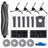 Spofan Zubehör für Dreame X40 Ultra Complete/L10s Ultra Gen 3, Saugroboter,1Bürstenrolle,2filter,6Staubbeutel, 4Wischpads,6Seitenbürsten,2Reinigungsteile