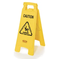 Rubbermaid klappbares doppelseitiges Warnschild "N