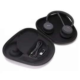 Agfeo Infinity Mono (Kabellos, USB-A), Office Headset, Schwarz
