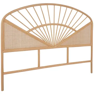 sweeek - Kopfteil aus natürlichem Rattan und Rohrgeflecht,