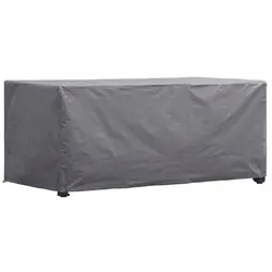 Winza Outdoor Covers Tisch-Schutzhülle 105 x 75 185 cm Polypropylen Grau