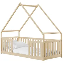 Mirjan24 Kinderbett Bee 80 x 180 cm Kiefer beige